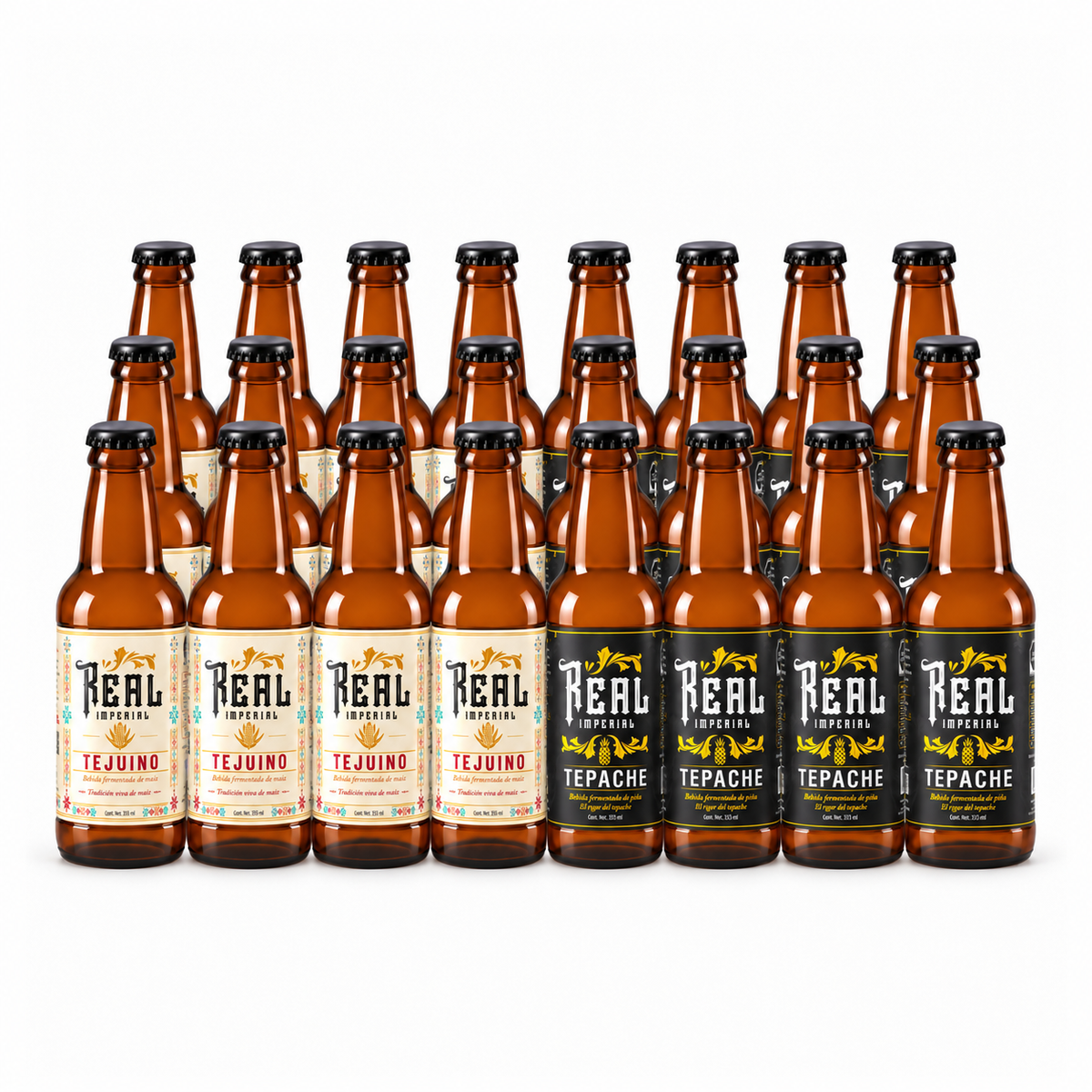 Pack 2 Cajas — Real Imperial 48 botellas 355 ml