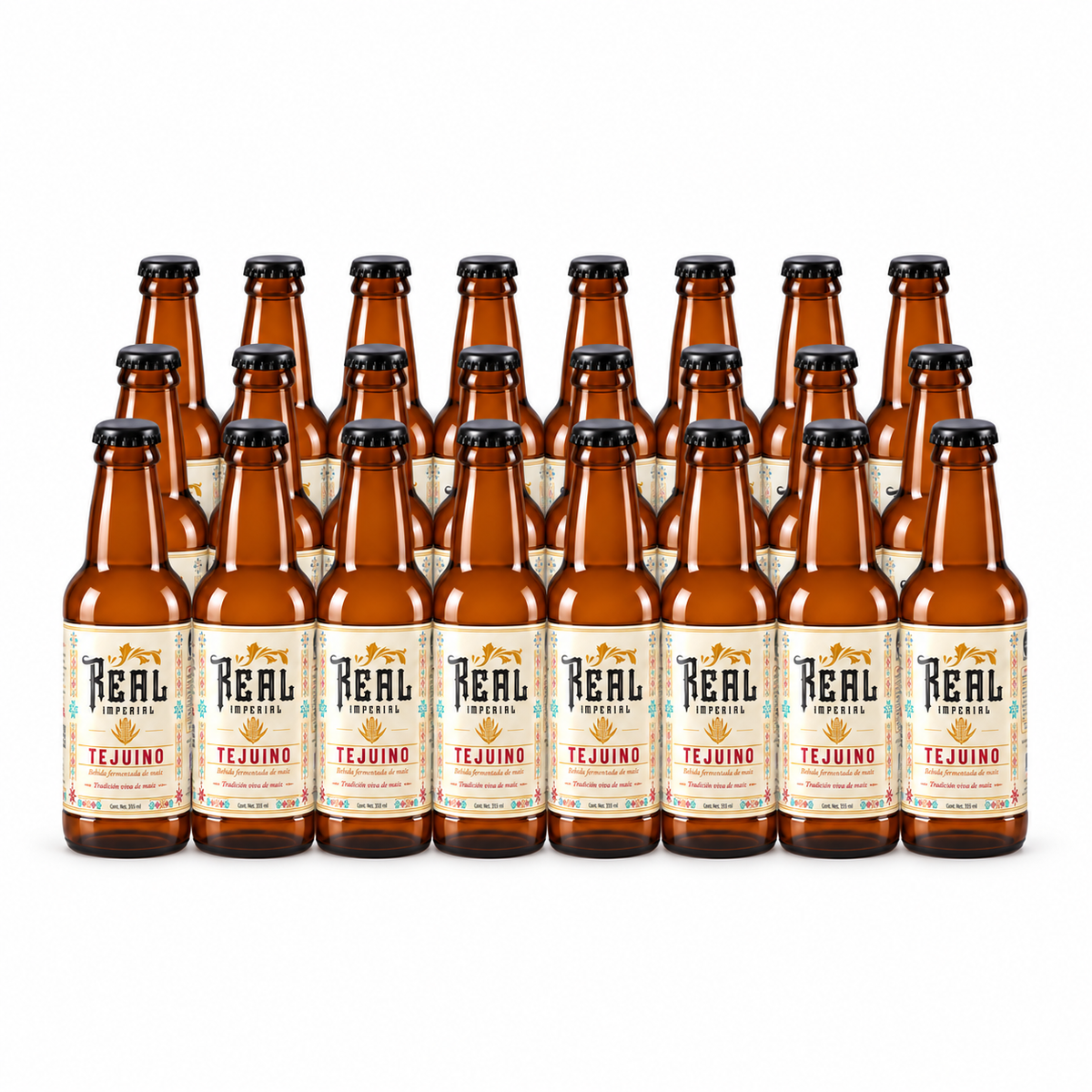 Pack 2 Cajas — Real Imperial 48 botellas 355 ml