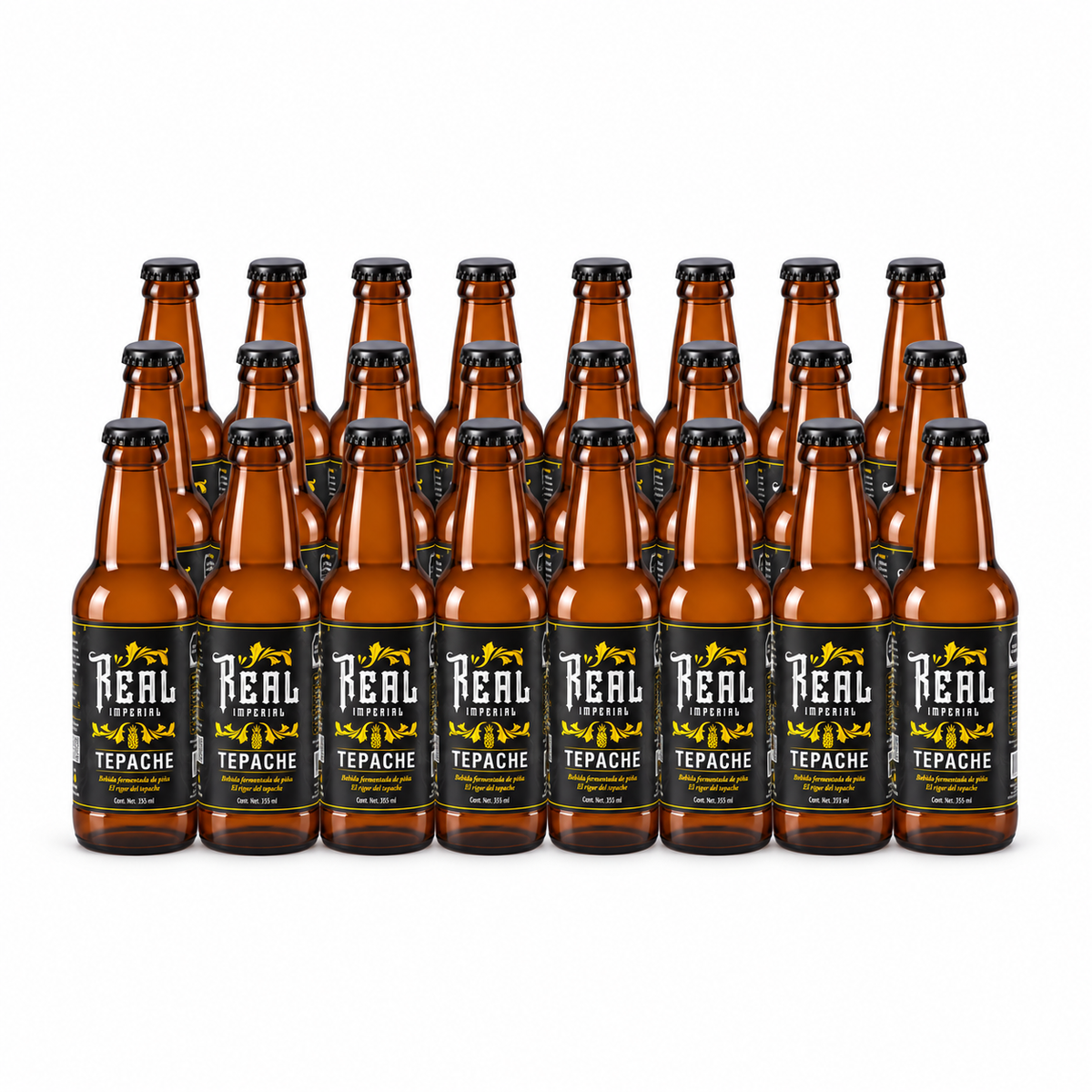 Pack 2 Cajas — Real Imperial 48 botellas 355 ml